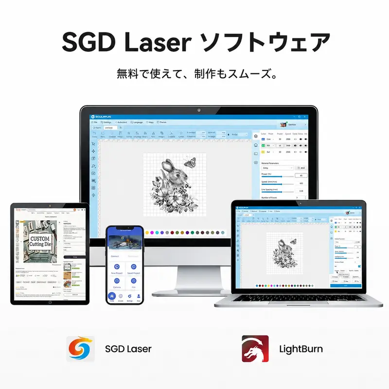 SCULPFUN V12 UVレーザーマーカー