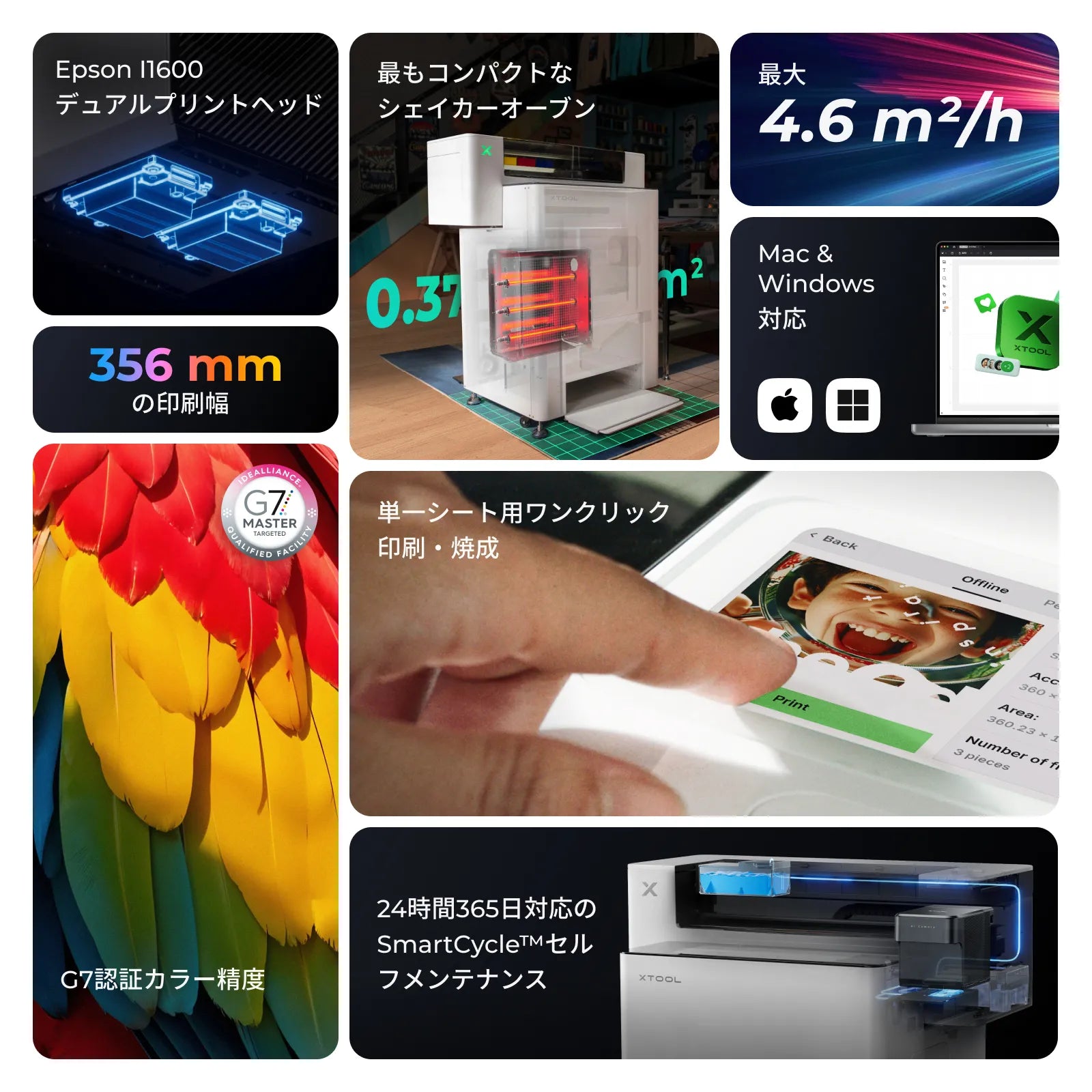 xTool Apparel Printer 製品画像 5