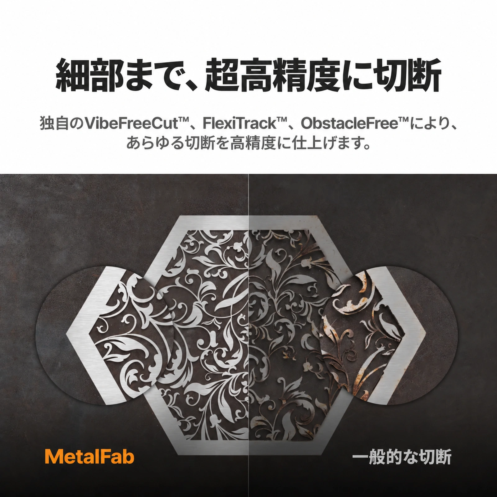 MetalFabの精密な金属切断