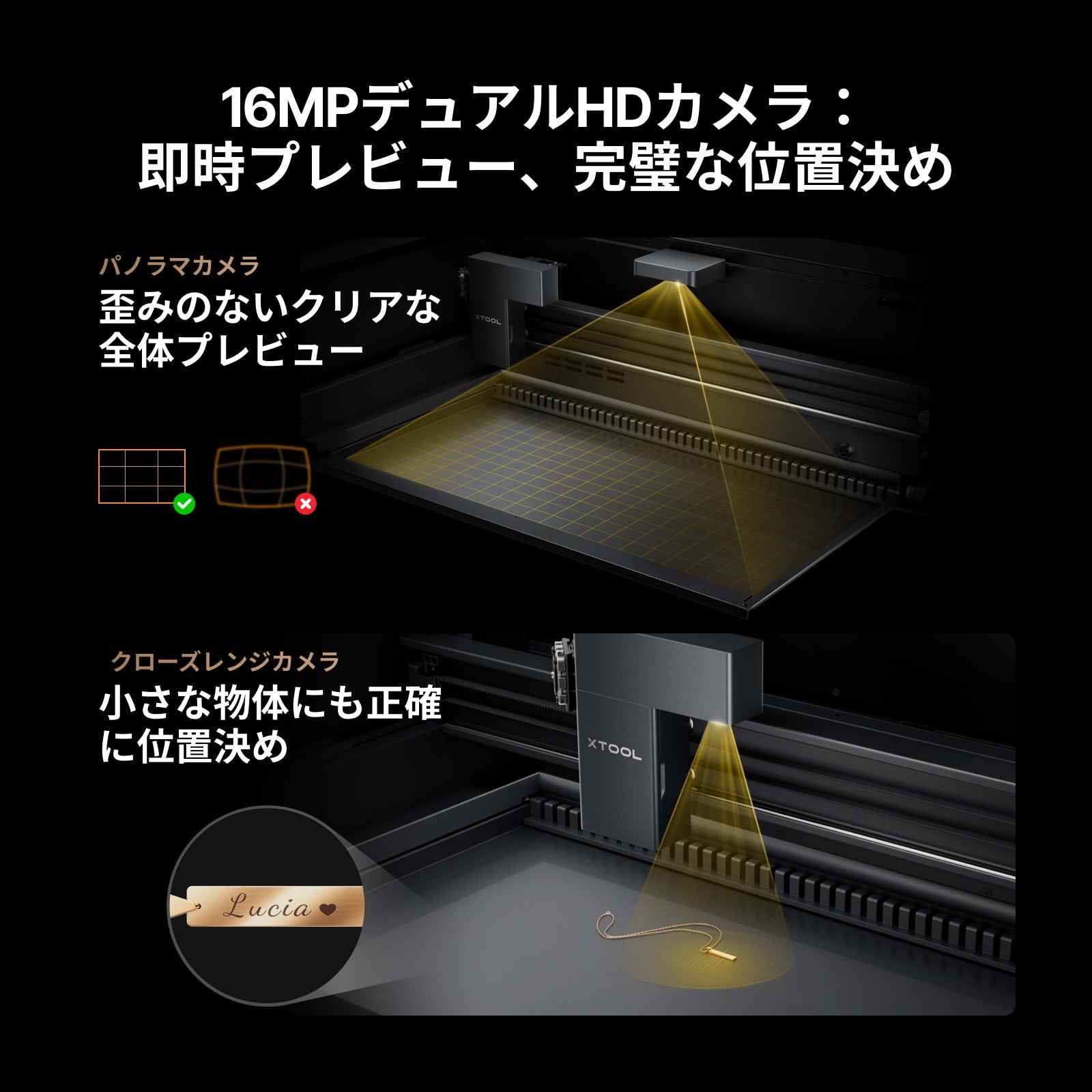 16MPデュアルカメラ