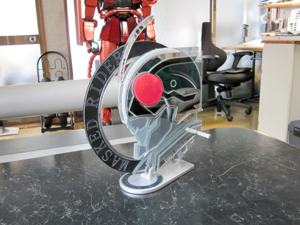 大河原邦男先生作 – 仮面ライダーオブジェ