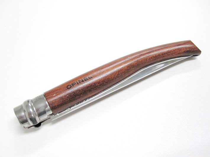 オピネル（OPINEL）ナイフにレーザーで名入れ（刻印）